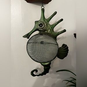 Seahorse Bird Feeder, Seahorses, Bird Feeders, Seahorse Decor, Gardening.